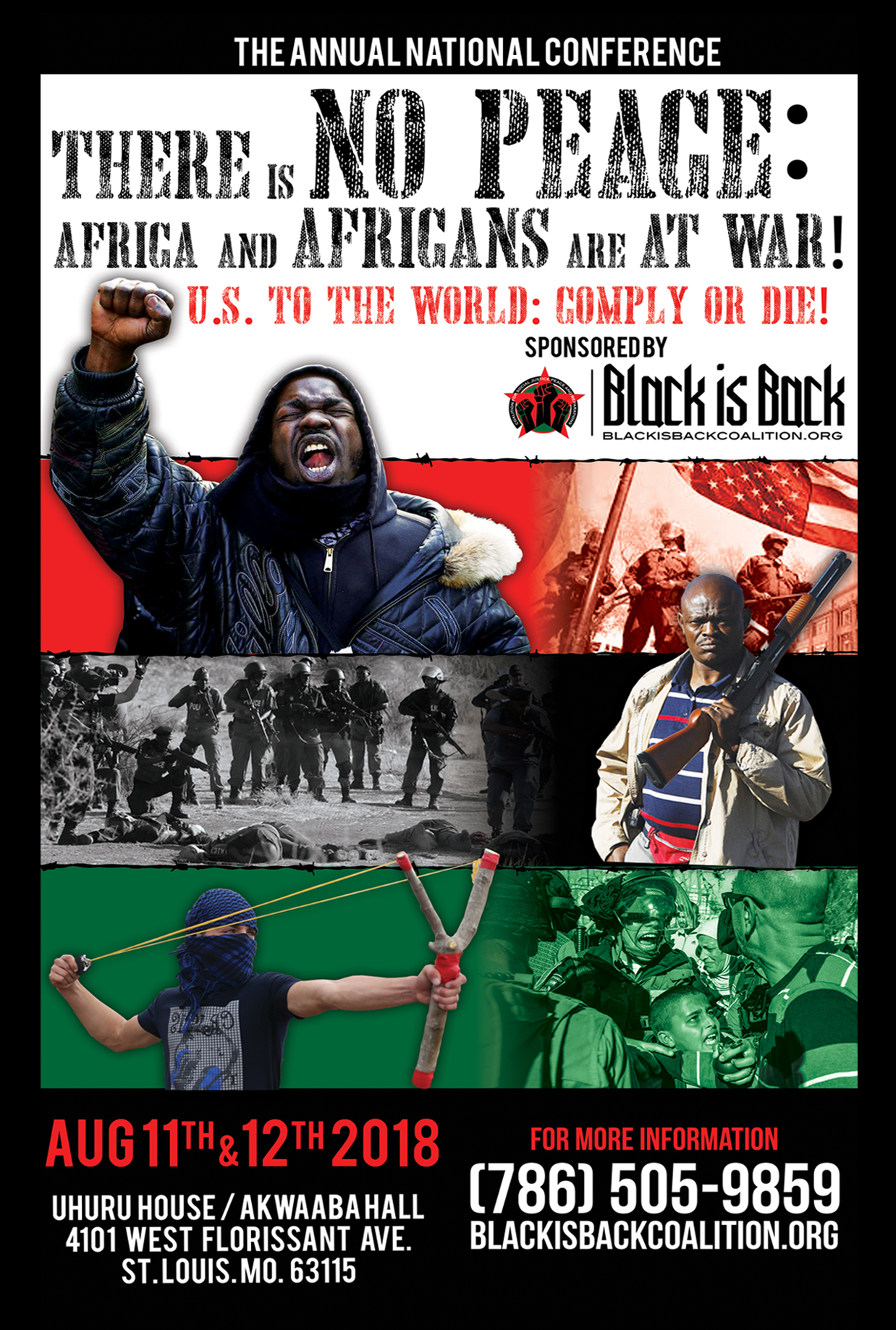 Read more about the article There is no Peace: Africa and Africans are at War! U.S. to the World:  Comply or Die!