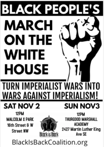 Read more about the article Join the Black is Back Coalition for Social Justice, Peace, and Reparations for our annual march on the White House in Washington D.C.