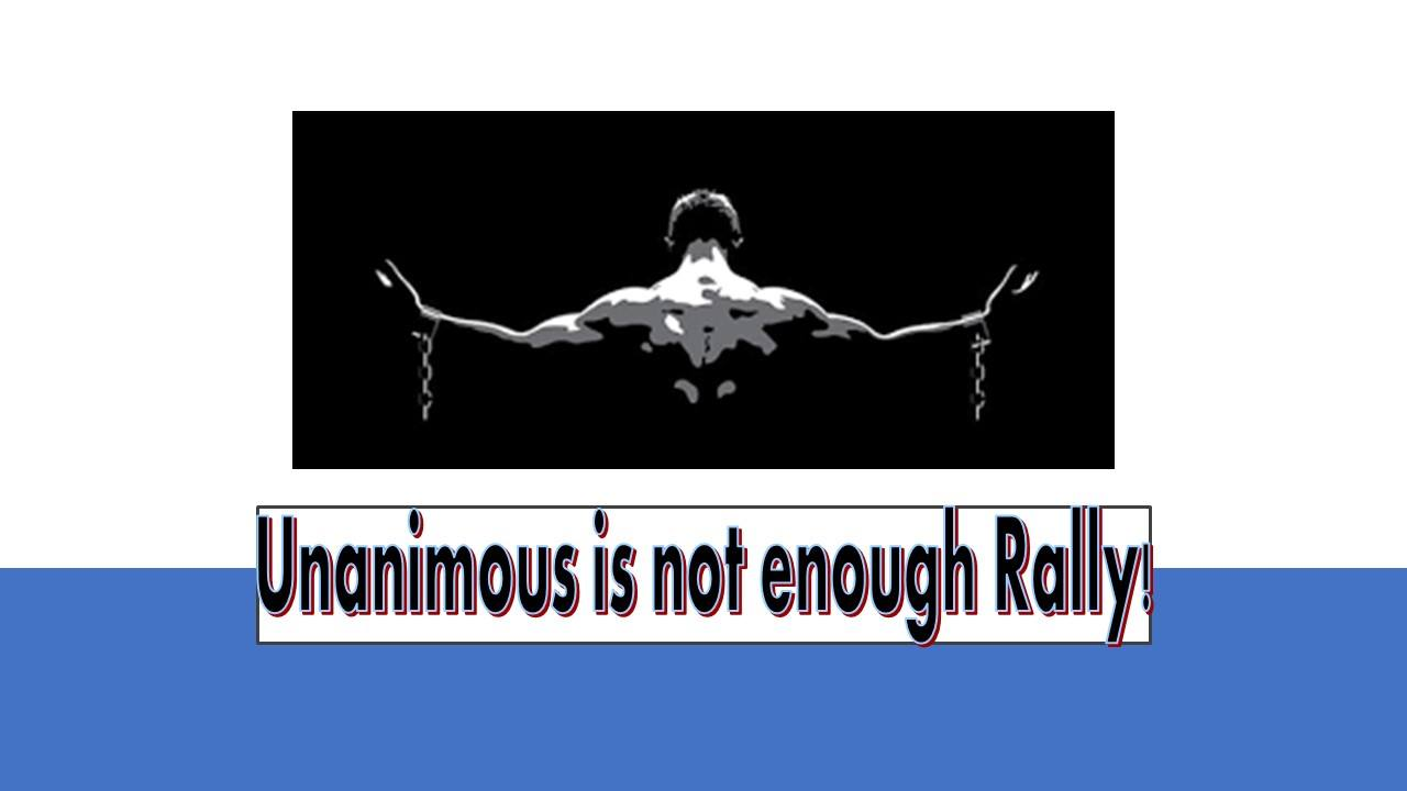 Read more about the article BIBC Member Organization, Unanimous is Not Enough Rally!