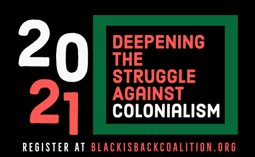 Webinar Registration Here! Deepening the Struggle Against Colonialism! Year-in-review