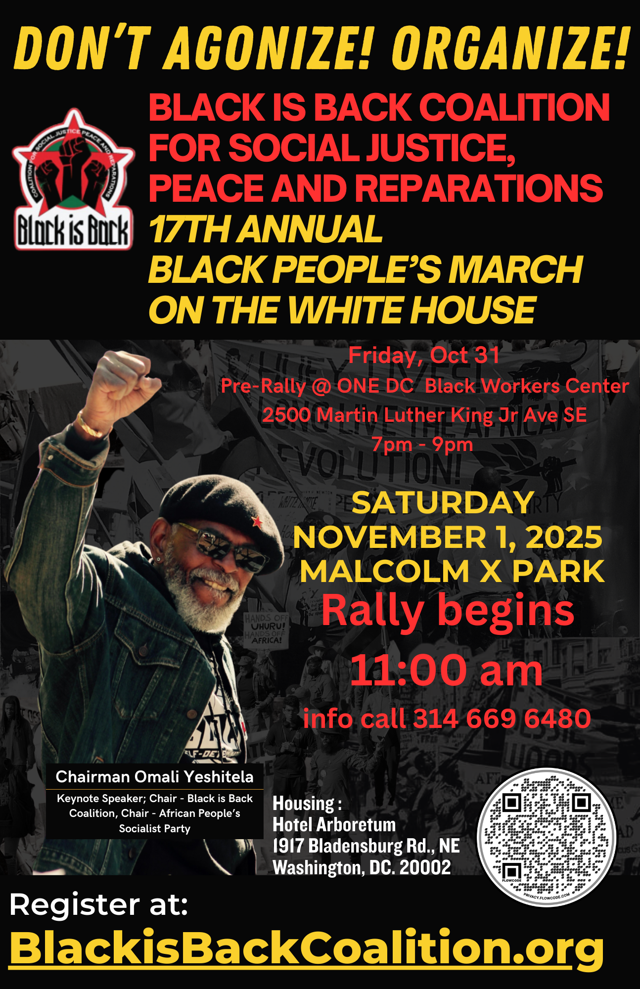 Read more about the article 17th Annual Black People’s March on the White House